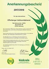 Biokreis-Zertifikat